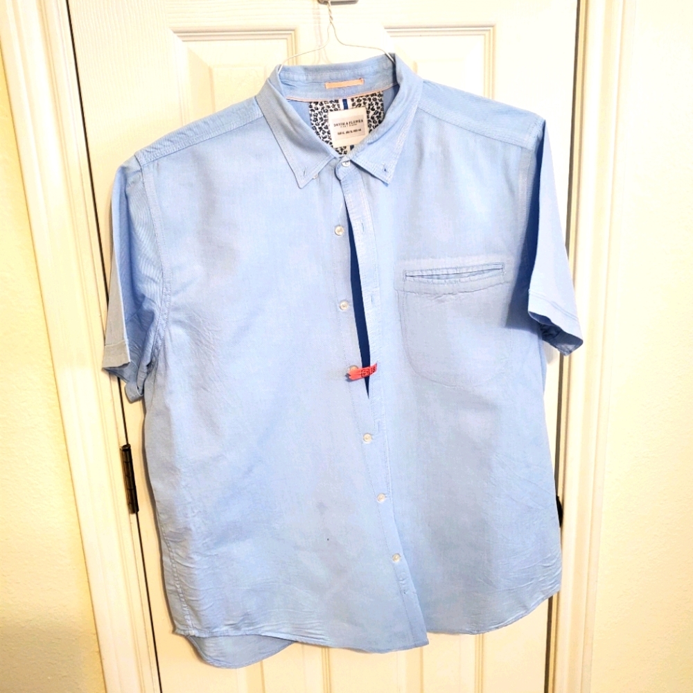Blue short sleeve